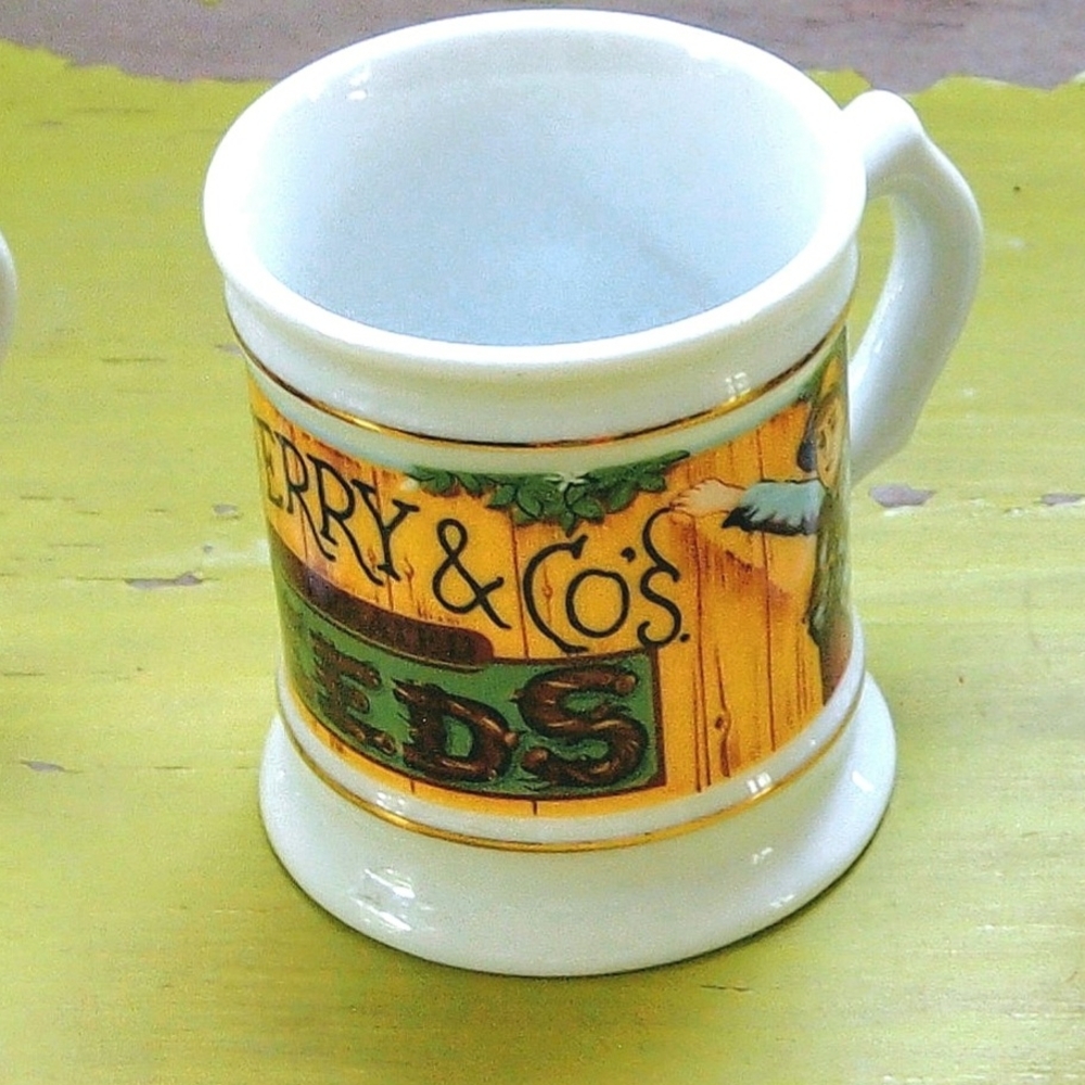 Charming Vintage Ceramic Mug with Merry & Co's Design 1984